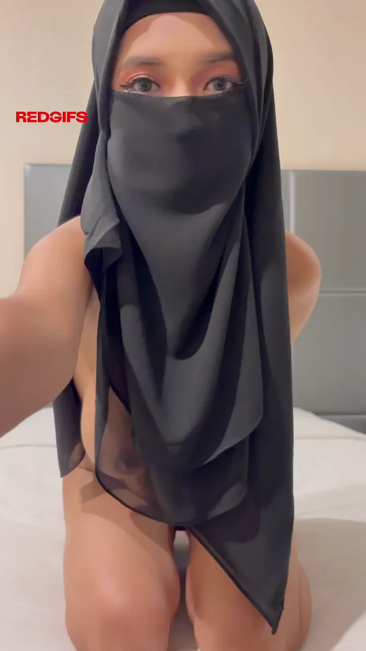 Hijab Slut Wiggles Her Massive Asian Tits to Break You