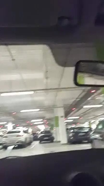 Slutty Mall Parking Lot Boob Flash Tease
