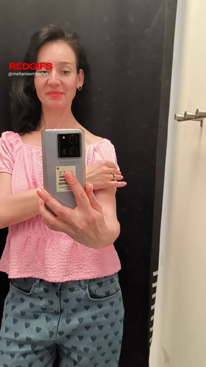 Shopping always gives me a chance to create hot videos