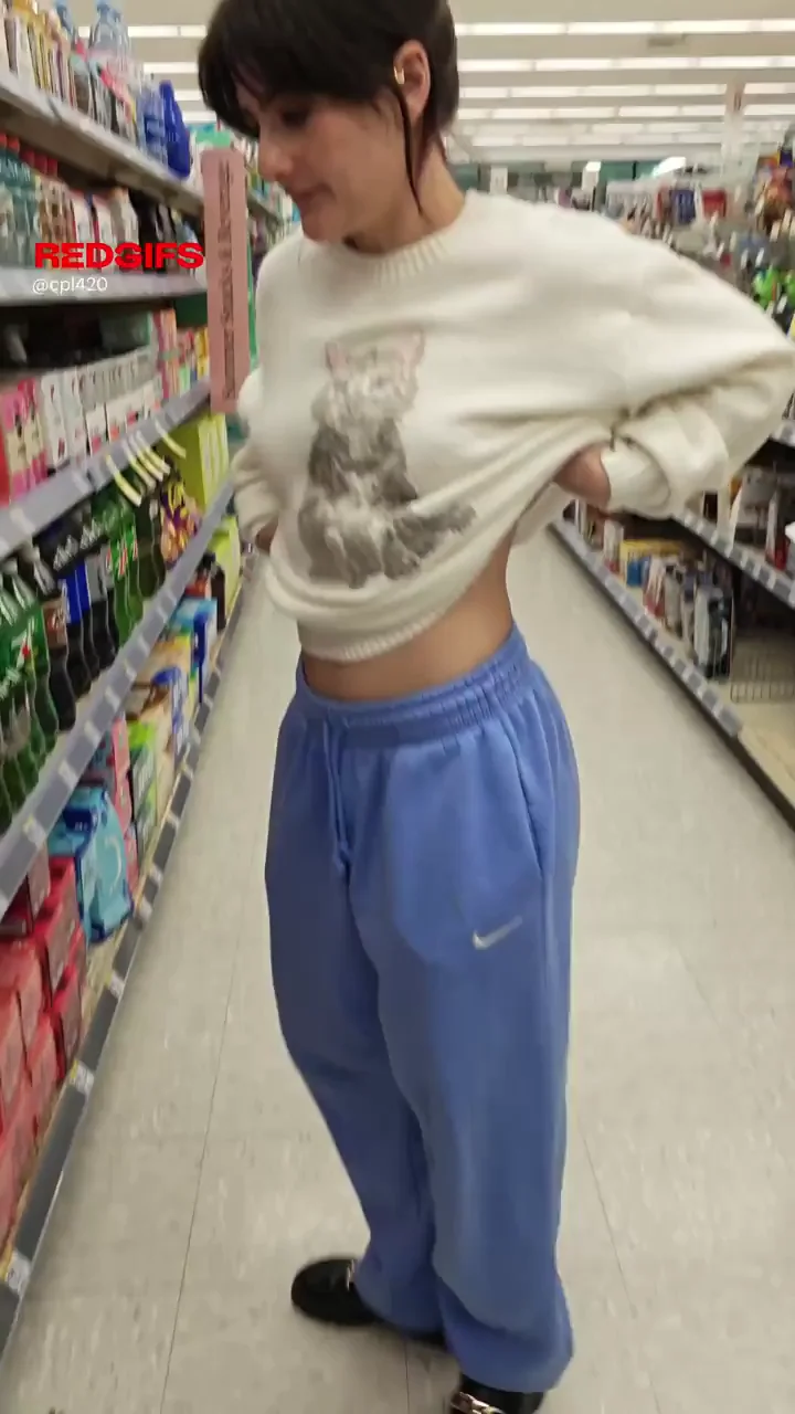 🛒 Sharing My Slutty Flashes in the Grocery Aisle 😈