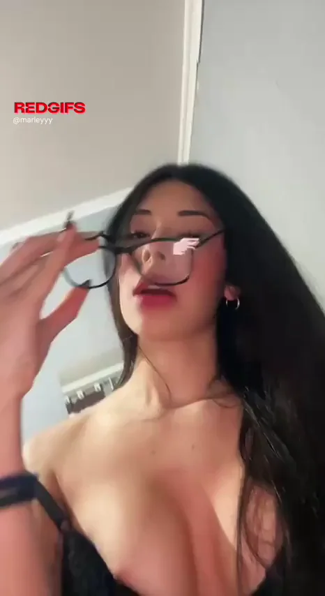 Just a barely legal girl with a barely legal tits