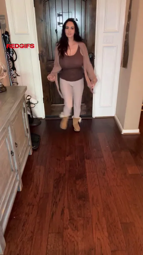 Ava Addams' Massive Tits Tease in Tight Top