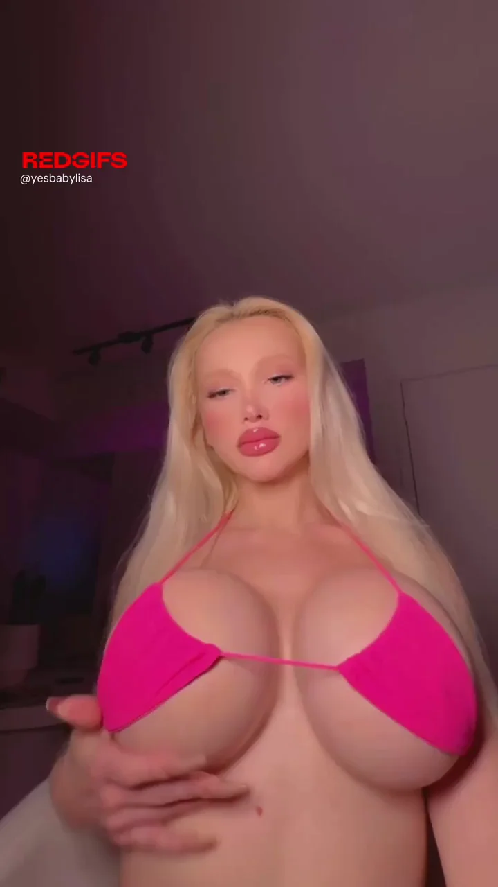 🔥 Fake Tits So Bolted-On They Barely Jiggle! Your Bimbo Dream? 💦
