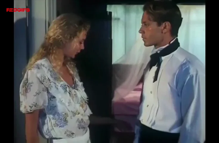 Rocco Siffredi with Nikita Gross (the blonde) and Lana Jalta in Tarzan-X: Shame of Jane. 1994