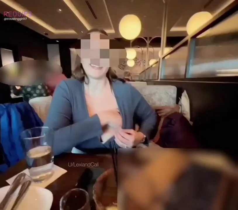My husband always like to see my tits on date nights