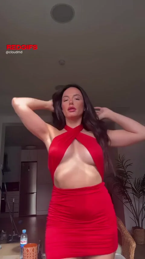 🔥 Red Dress Slut Tease - My Ultimate Fav 😈