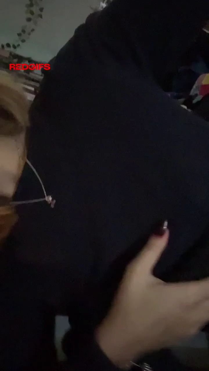Hard to Get: Teeny Tits Tease in Black Lingerie