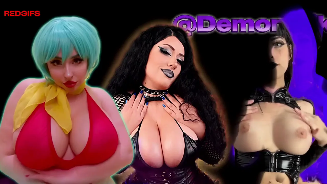 If one bimbo cosplayer wasn't enough for you here you have 3