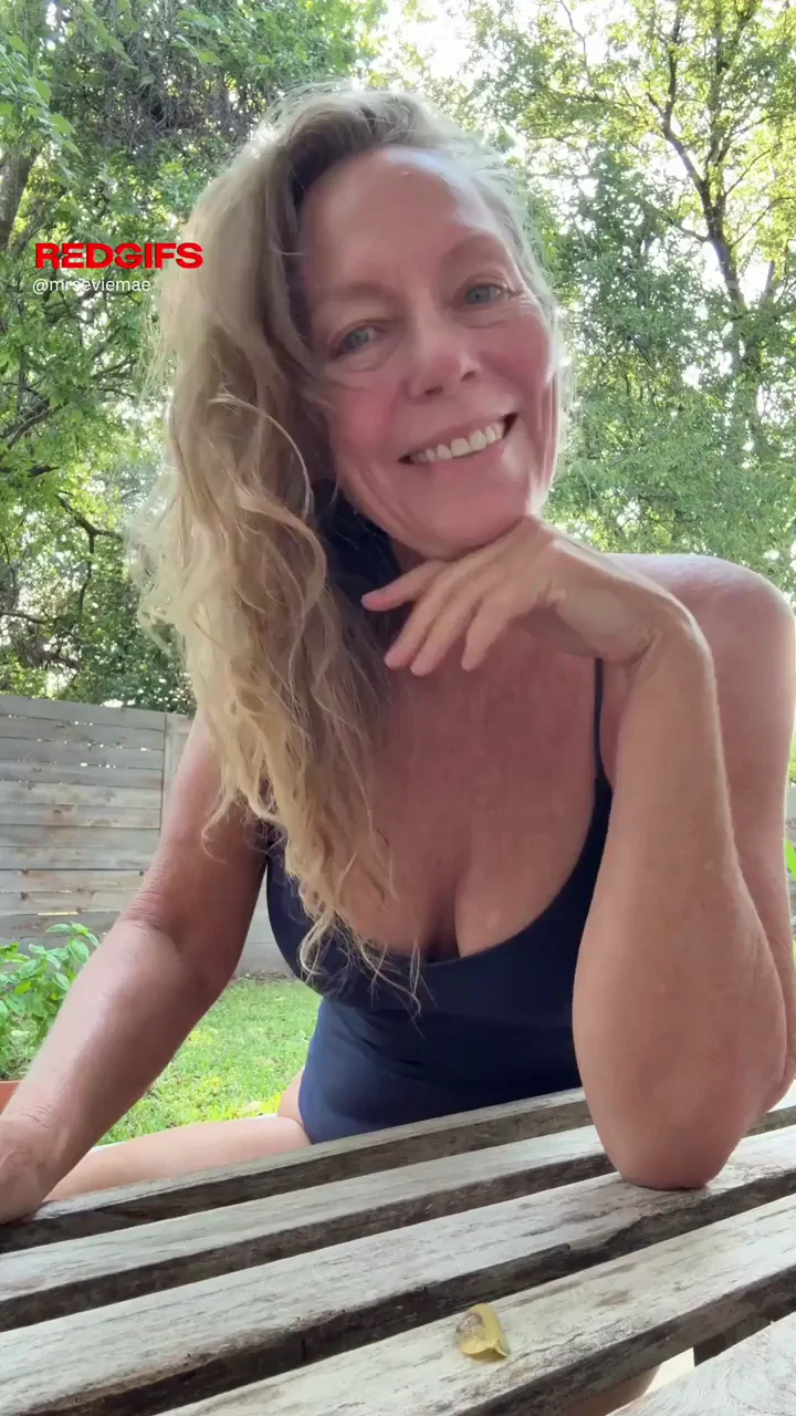 This isn't swimwear, it's sin-wear. 59yo