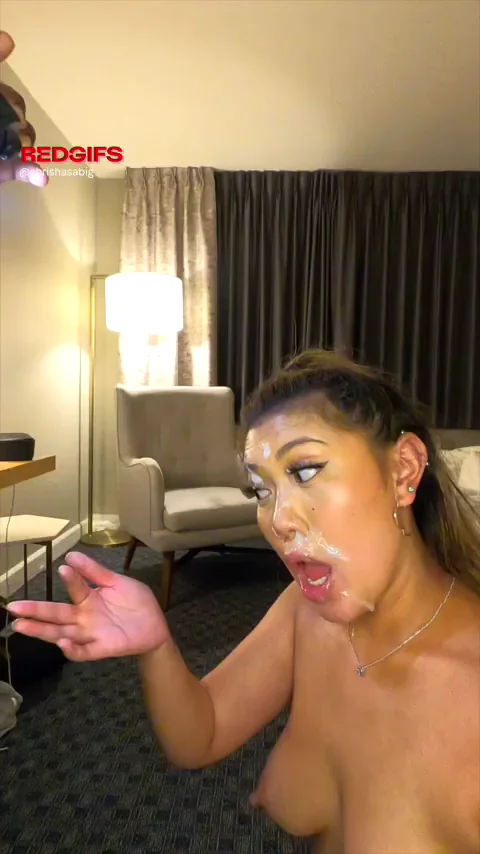 Yellow Slut Swallows Black Load