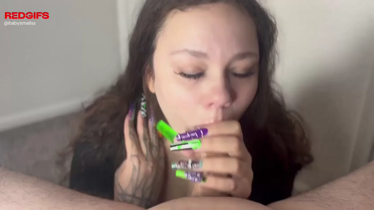 Love the cum in my mouth 😩❤️more on my OF🥵