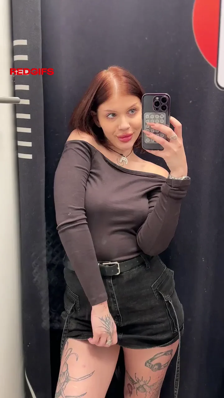 Public dressing rooms are my favorite playground