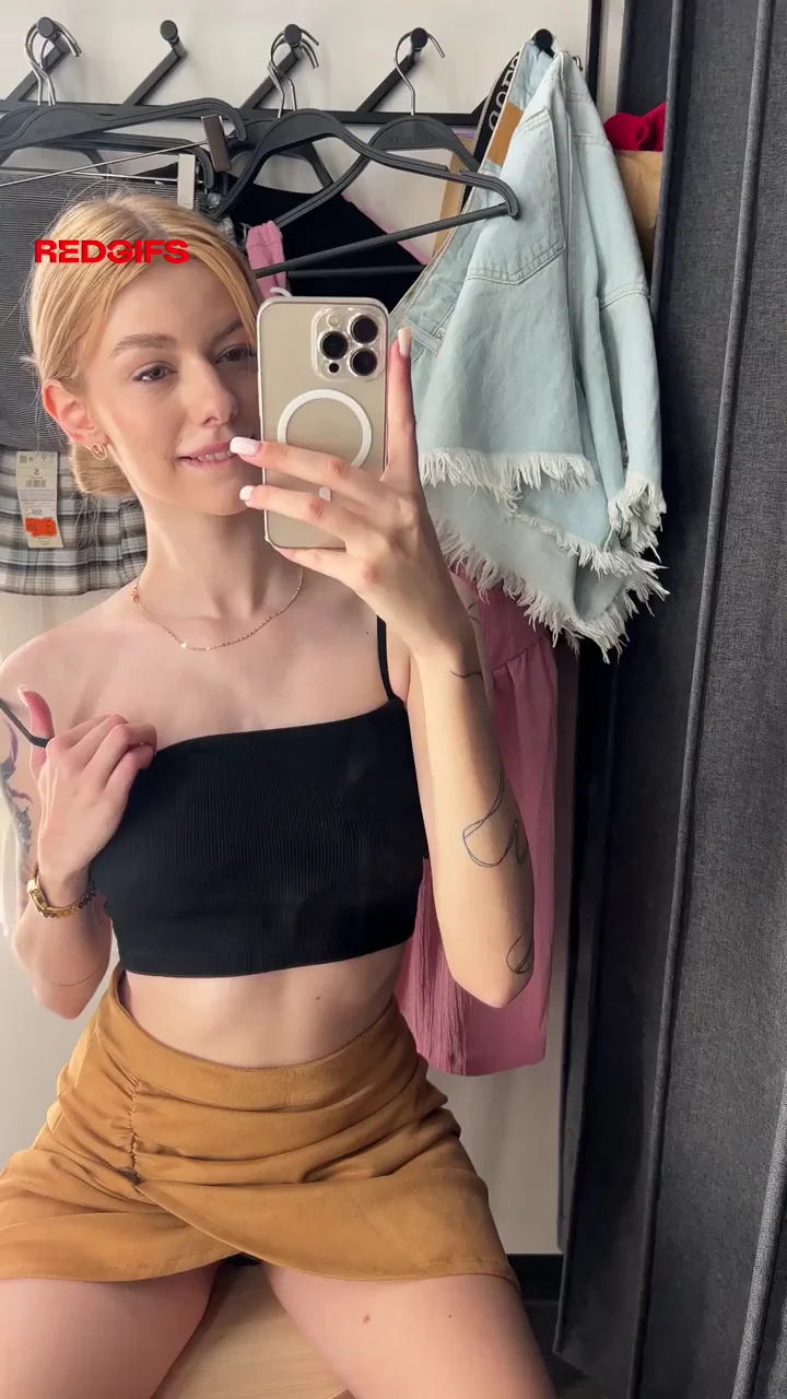 🛍️ Changing Room Tease: Best Private Boob & Ass Show 💋