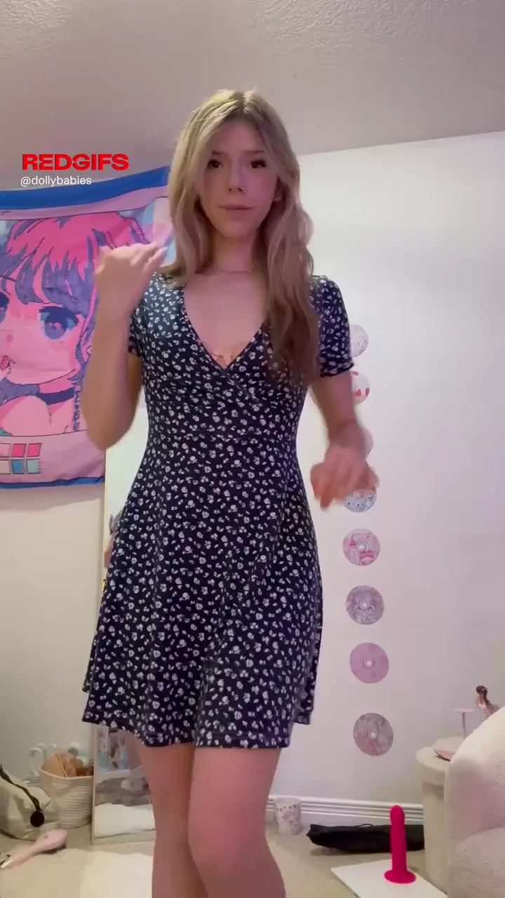 Shy Christian Girl Teasing in Tight Dress 😇🍑🔥
