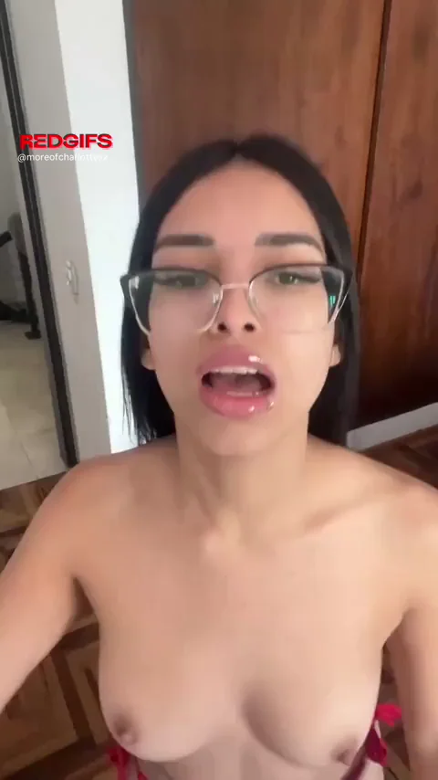 Glasses-Wearing College Slut Drops the Mask: Face, Tits & Tease Reveal
