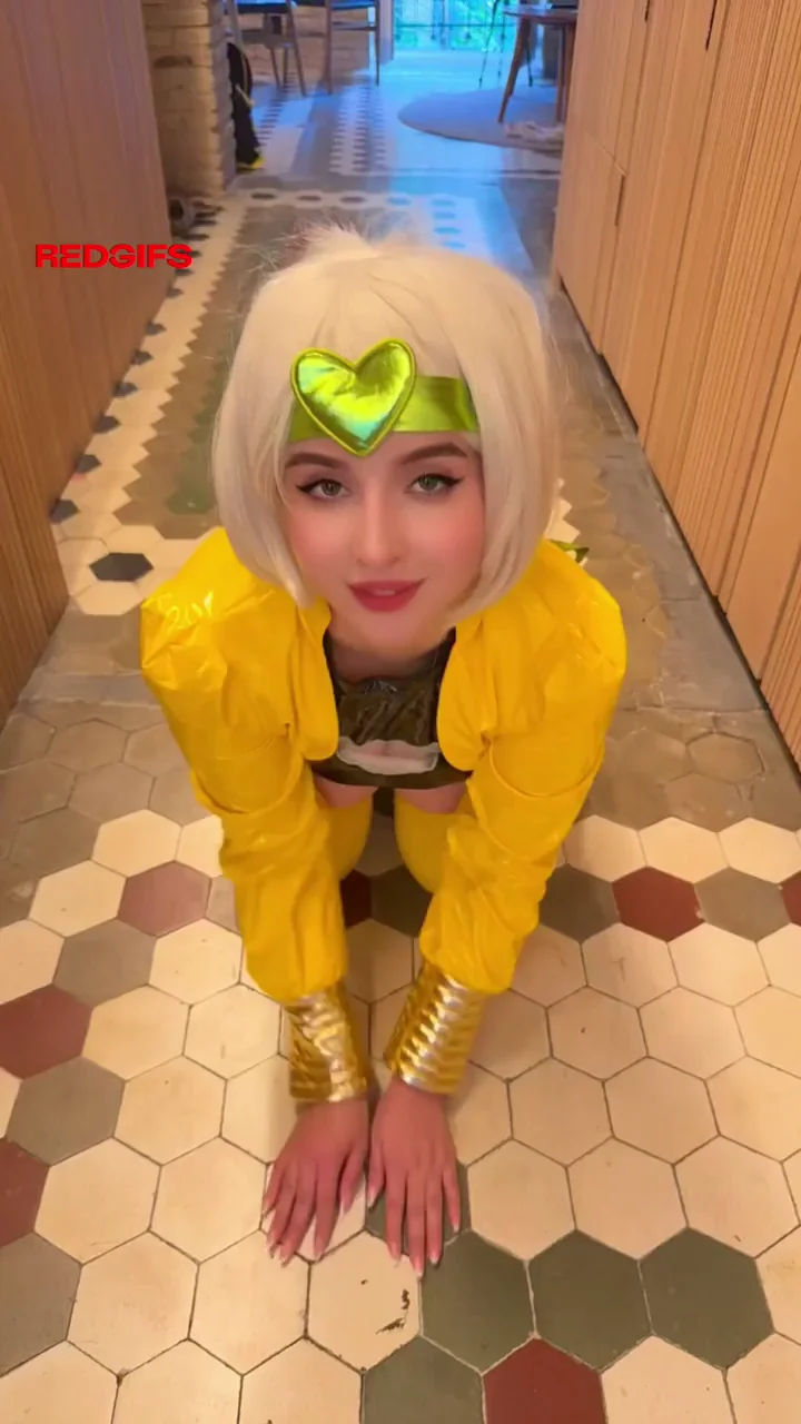 Dio Cosplay Slut Sunna_Crest Bends Over & Shows Juicy Ass 🍑💦