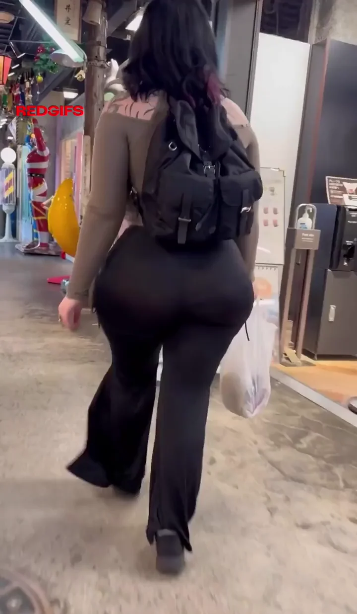 Perfection's Slutty Strut: Busty Babe Owns the Arcade