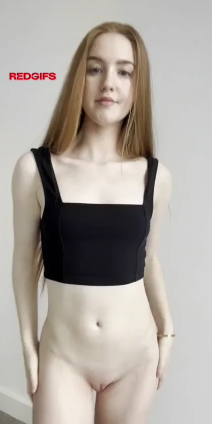 Flat Tits Tease: Barely There AA Cups and Juicy Bare Pussy