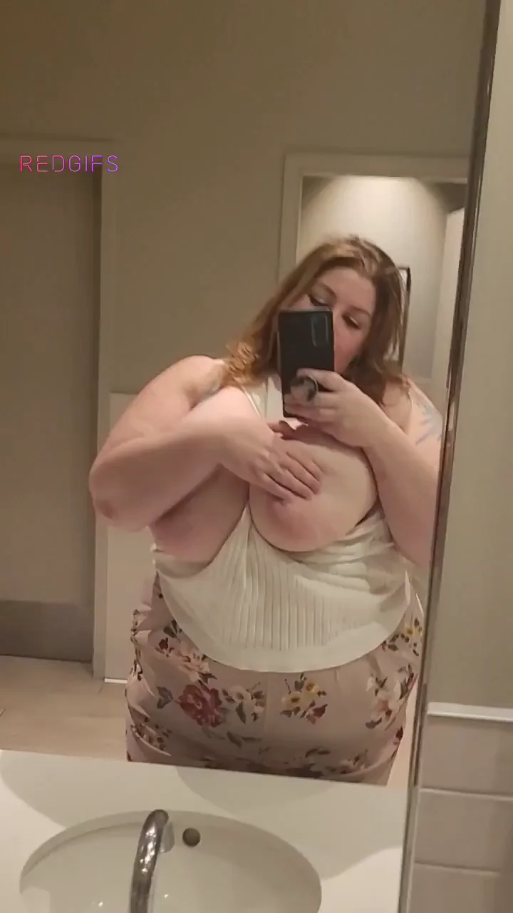 I got caught with my tits out