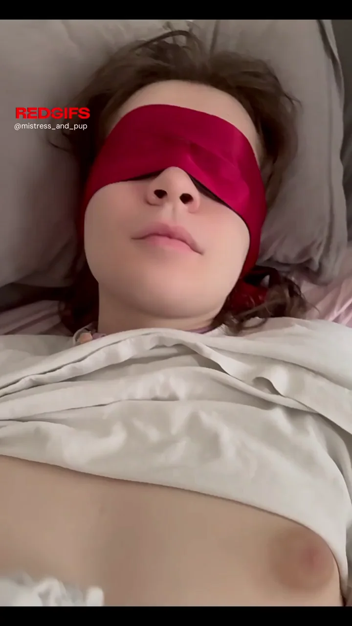 Panty Gag Stuffing Slut Blindfolded & Taped 😈🔇👅