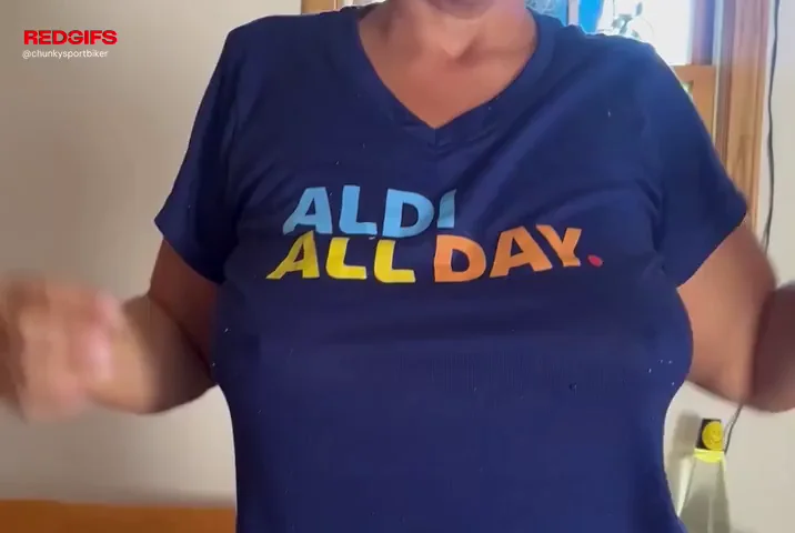 Naughty Amateur Titty Drop with Massive Areolas