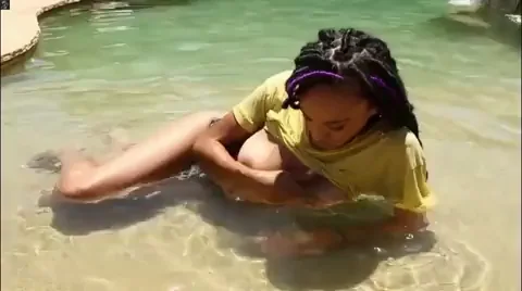 Julie Kay's Massive Wet Black Tits Tease 💦🍫🔥