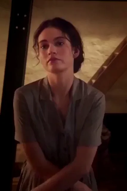 Lily James birthday girl