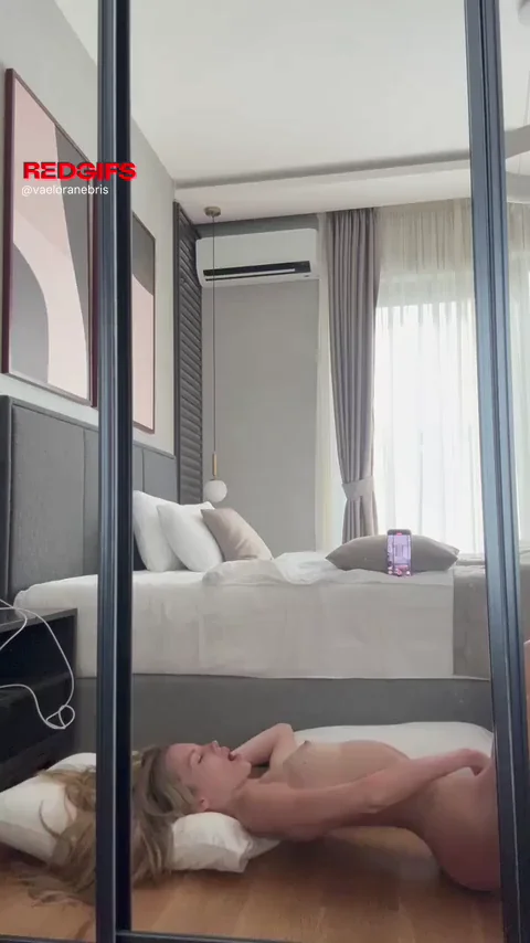 I like doing it in front of the mirror