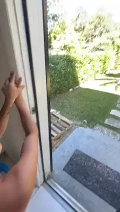 Getting fuck with my door wide open. OC