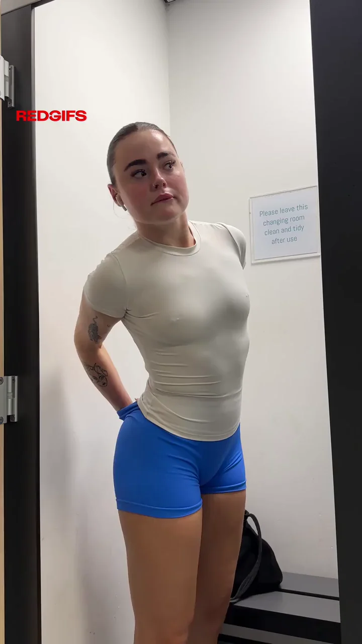 Look what I wore under my yoga pants