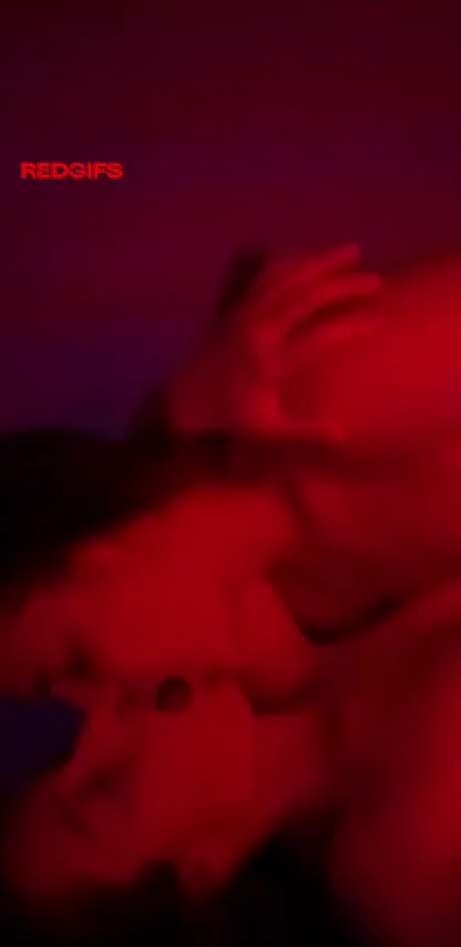 🔥 Red Light Lesbo Kiss Fest with Big Tits & Juicy Ass 🍑💋