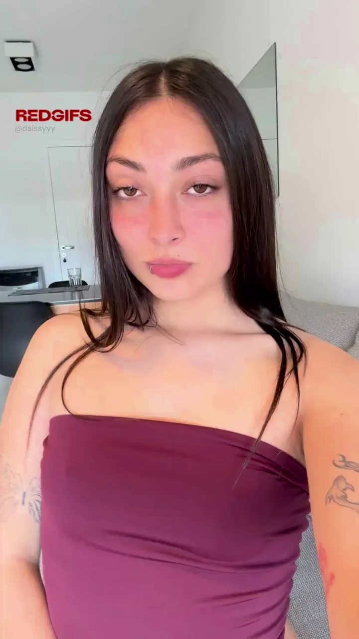 Shy Latina Tease Drops Top, Flashes Perky Tits & Slim Nude Curves