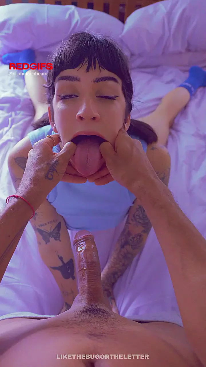 i'm drooling and begging you to let me swallow that cock