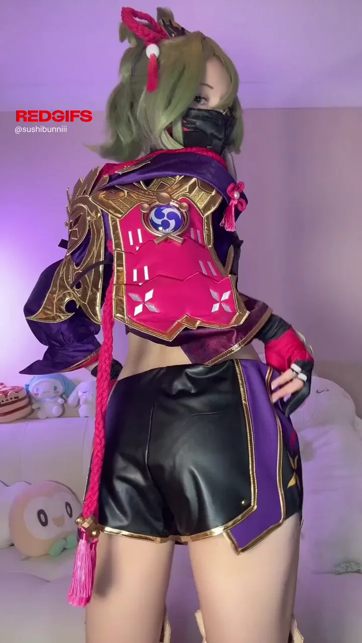 Genshin Impact Kuki Shinobu by SushiBunniii
