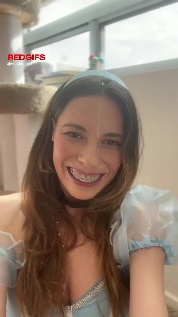 Messy little braces slut