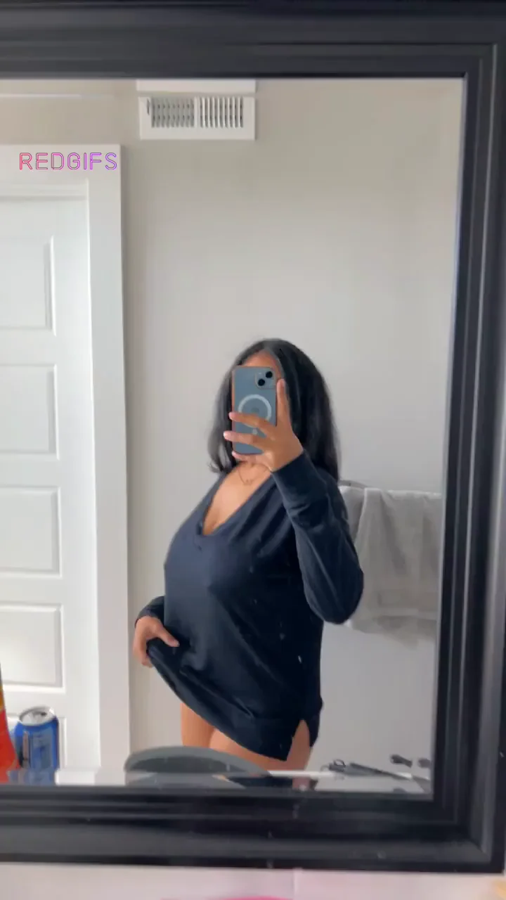 Revealing my huge naturals