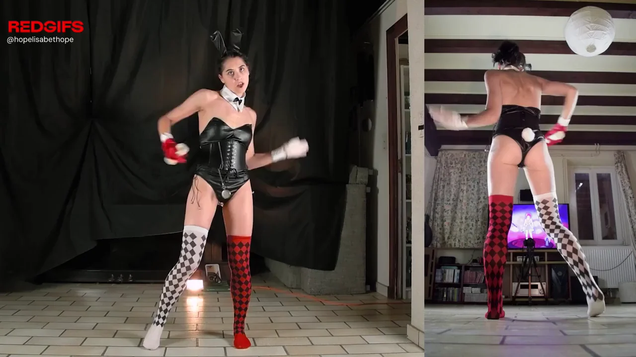 Slutty Alice Meets Kylie: Teasing Wonderland Thong Dance