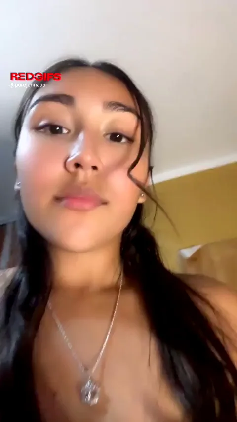 Thick Latina Slut Flashing Massive Tits and Juicy Ass on Red