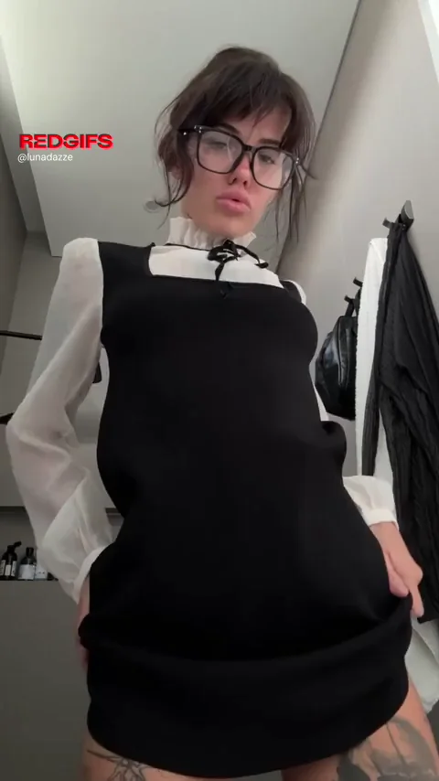 Petite Tatted Slut's Perfect Small Tits Tease 😍🔥