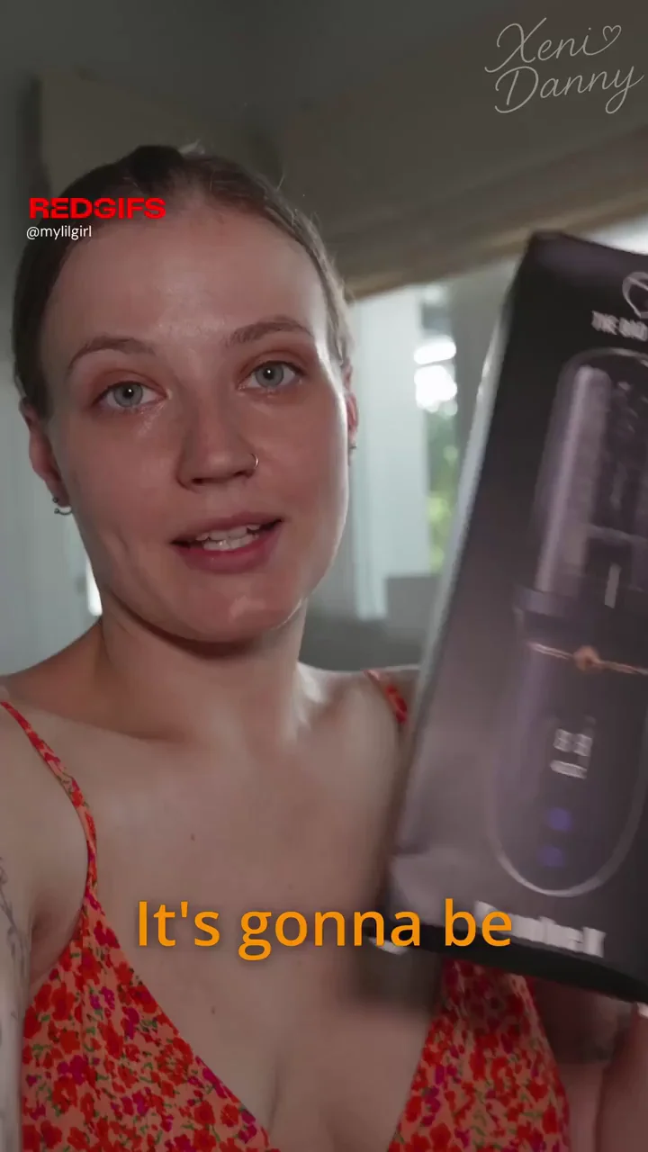 Testing a new sex toy for my boy