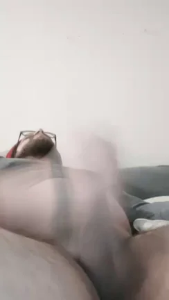 Cumming all over my balls.