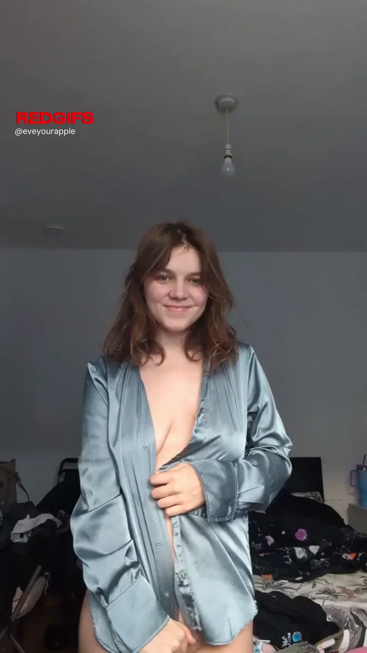 Love the feel of my satin shirt