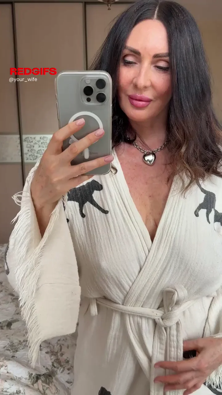 Want to find yourself under a bathrobe?