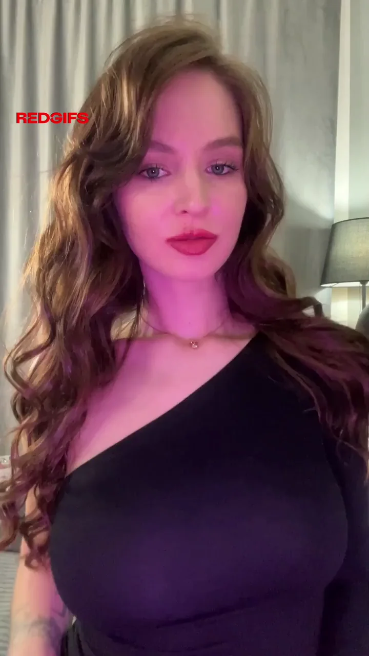 Brunette Bombshell's Epic Tit Reveal Tease