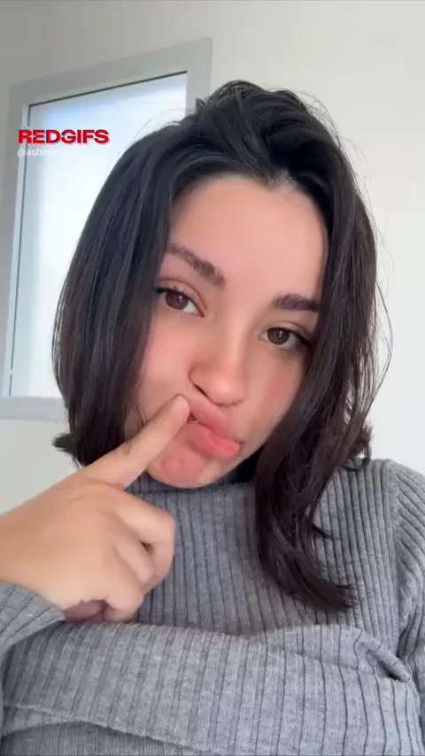 I love showing off my short hair...