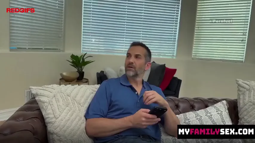 Step Daughter Seduced Stepdad by Stripping Her New Dress
