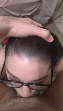 Can you tell I love when it's forced down my throat before I'm covered in cum?