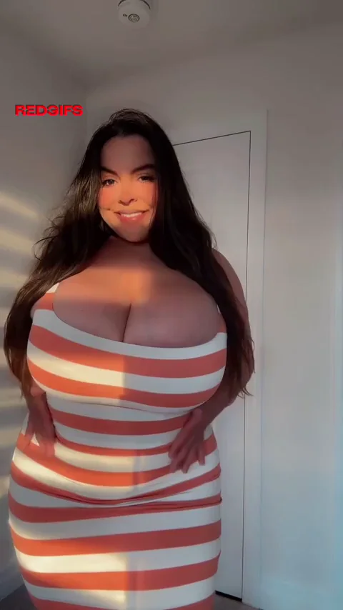 You won't miss a single curve with me in this dress