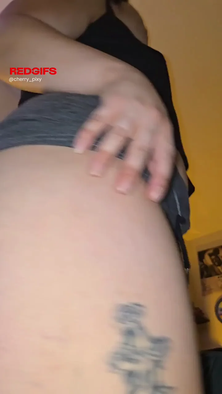 Spank My Juicy Ass in Tight Shorts Before Bed 😈🍑🔥