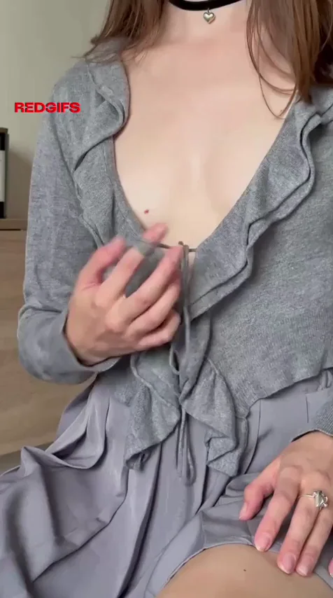 Sneaky tits reveal